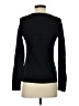 J. McLaughlin Print Black Pullover Sweater Size XS - photo 2