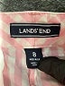 Lands' End Checkered-gingham Pink Shorts Size 8 - photo 3