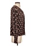 Rebecca Taylor Brown Long Sleeve Blouse Size S - photo 4