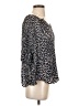 Rebecca Taylor Black Long Sleeve Blouse Size 4 - photo 4