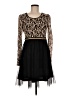 A'reve Black Cocktail Dress Size M - photo 1