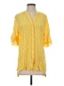 Matilda Jane 100% Rayon Yellow 3/4 Sleeve Blouse Size S - photo 1