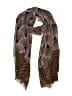 Jonathan Adler 100% Wool Brown Tan Scarf One size - photo 1