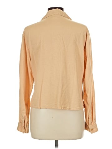 Anna and Frank Long Sleeve Silk Top (view 2)