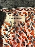 Max Studio 100% Polyester Aztec Or Tribal Print Floral Graphic Paisley Brown Long Sleeve Blouse Size XL - photo 7