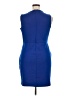 Apt. 9 Solid Blue Cocktail Dress Size 16 - photo 2