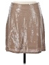 Michael Stars Metallic Tan Casual Skirt Size Sm (0) - photo 1