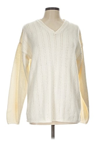 Petite Sophisticate Pullover Sweater (view 1)