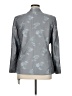 Kasper Print Gray Jacket Size 16 - photo 2