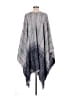 Catherines 100% Polyester Gray Poncho One size - photo 2