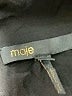 Maje 100% Silk Black Long Sleeve Silk Top Size XL (4) - photo 7