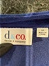 D&Co. Blue Track Jacket Size 1X - photo 6