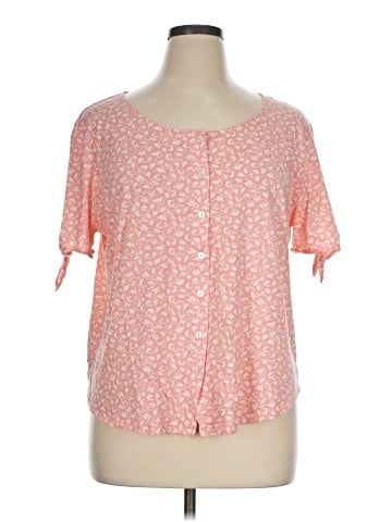 Ann Taylor LOFT Outlet Short Sleeve T-Shirt (view 1)