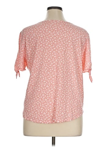 Ann Taylor LOFT Outlet Short Sleeve T-Shirt (view 2)