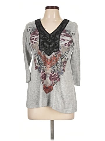 One World 3/4 Sleeve Top (view 1)