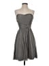 J.Crew 100% Silk Gray Cocktail Dress Size 6 - photo 1