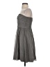 J.Crew 100% Silk Gray Cocktail Dress Size 6 - photo 5