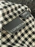 Covington 100% Polyester Houndstooth Silver Sleeveless Blouse Size XL - photo 7