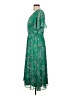 Dana Buchman 100% Polyester Paisley Green Casual Dress Size L - photo 5