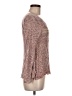 Rewind Burgundy Long Sleeve Top Size M - photo 4
