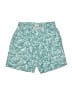 Crewcuts Outlet Tropical Teal Board Shorts Size 10 - photo 1