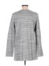 Purejill 100% Cotton Silver Pullover Sweater Size M - photo 2