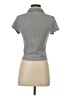 Paper Crane Gray Short Sleeve Turtleneck Size S - photo 2