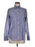 J.Crew Checkered-gingham Blue Long Sleeve Button-Down Shirt Size 8 - photo 1