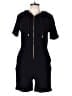 Yitty Solid Black Romper Size XL - photo 1