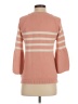 Boden Stripes Pink Pullover Sweater Size S - photo 2