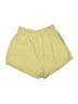 North End Solid Yellow Shorts Size M - photo 2