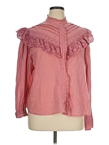 Free People Long Sleeve Blouse (view 1)