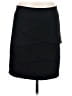 AB Studio Solid Black Casual Skirt Size 6 - photo 1