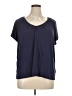 ModCloth Blue Short Sleeve Blouse Size 1X - photo 1