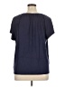 ModCloth Blue Short Sleeve Blouse Size 1X - photo 2
