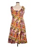 Nine West Floral Yellow Casual Dress Size 14 - photo 2