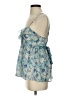 Kirra 100% Polyester Blue Sleeveless Blouse Size S - photo 5