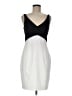 Jay Godfrey Color Block White Cocktail Dress Size 8 - photo 1