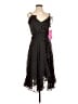 Betsey Johnson 100% Polyester Polka Dots Black Cocktail Dress Size 4 - photo 1