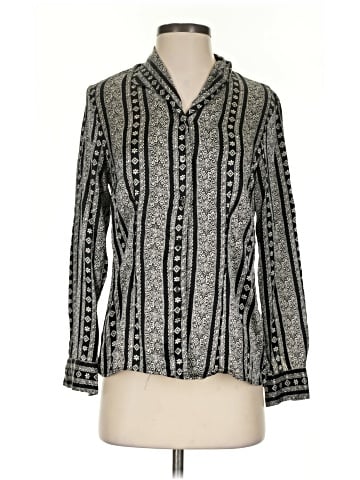 Petite Sophisticate Long Sleeve Blouse (view 1)