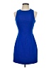 XXI 100% Polyester Solid Blue Cocktail Dress Size S - photo 1
