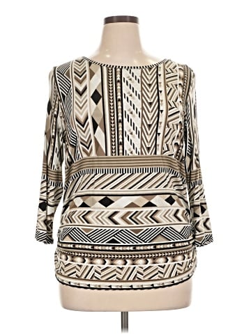 Ruby Rd. 3/4 Sleeve Blouse (view 1)