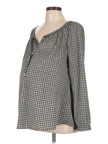 Motherhood 3/4 Sleeve Blouse (view 1)