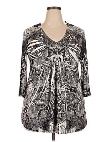Unity World Wear 3/4 Sleeve Blouse (view 1)