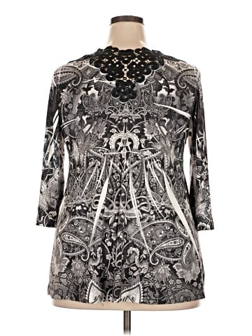 Unity World Wear 3/4 Sleeve Blouse (view 2)