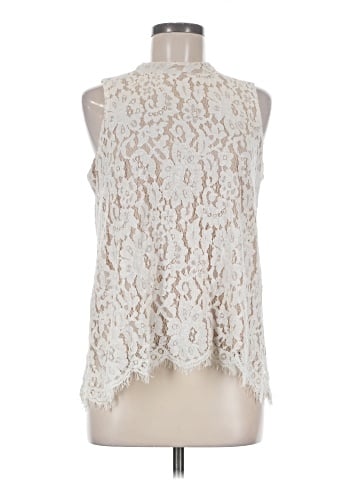 Rose + Olive Sleeveless Blouse (view 1)
