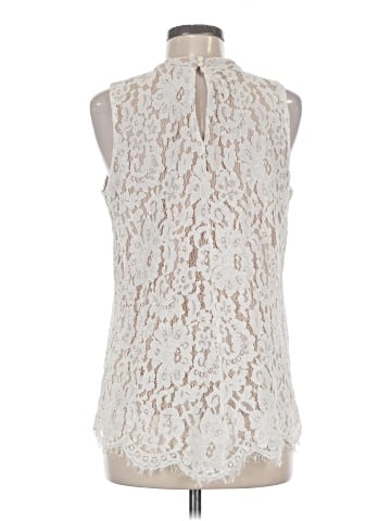 Rose + Olive Sleeveless Blouse (view 2)