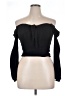 Free People Black Long Sleeve Blouse Size XS - photo 1