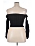 Free People Black Long Sleeve Blouse Size XS - photo 2