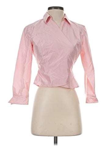 Ann Taylor 3/4 Sleeve Silk Top (view 1)